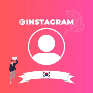 인스타그램 팔로워 – 한국 - 남성 👨🏻
